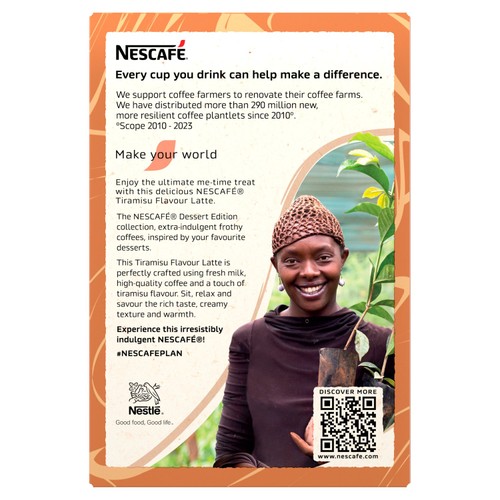 Nescafe Latte Tiramisu Instant Coffee Sachets