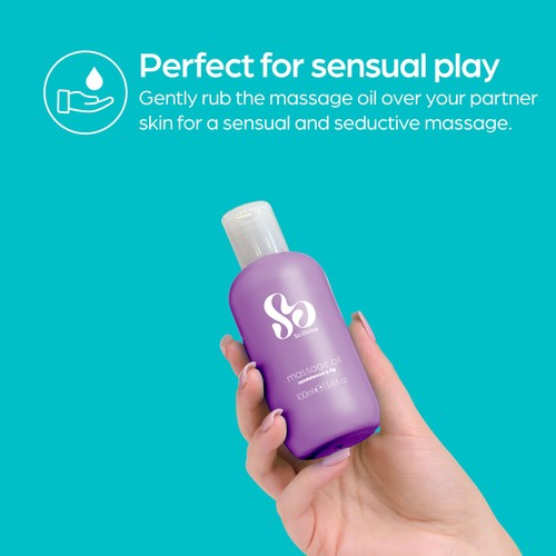 So Divine Massage Oil with Sandlewood and Fig Vegan Friendly