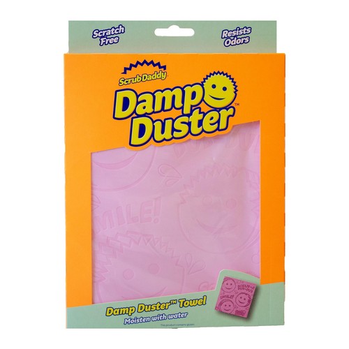 Scrub Daddy Damp Duster Towel Pink