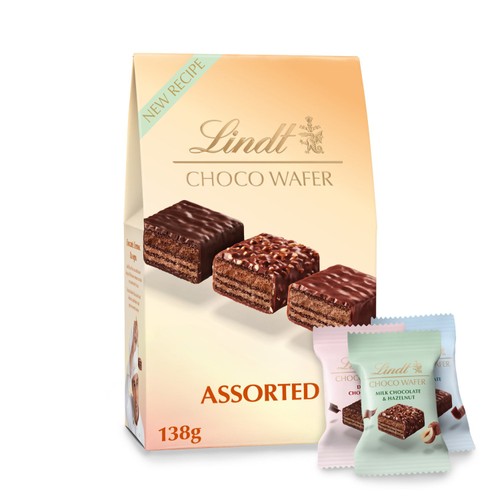 Lindt Choc Wafer Assorted Chocolate Sharing Box
