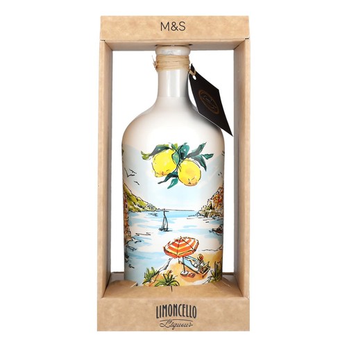 M&S Collection Limoncello Liqueur in Ceramic Bottle