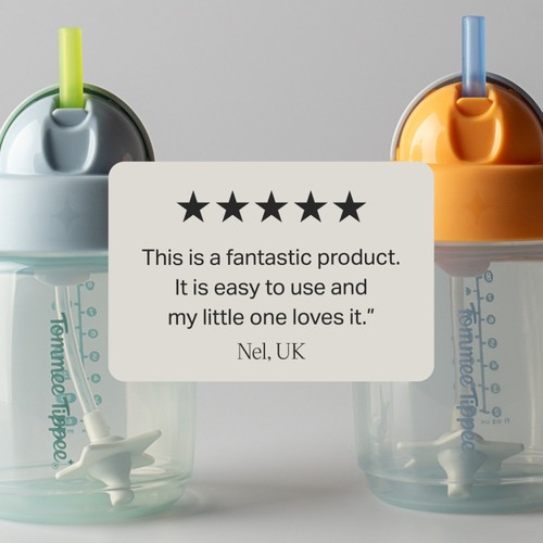 Tommee Tippee trainer straw cup