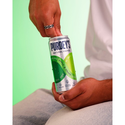 Purdey's Apple & Grape Natural Energy Drink
