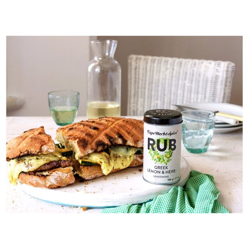 Cape Herb & Spice Rub Greek Style Lemon & Herb Seasoning