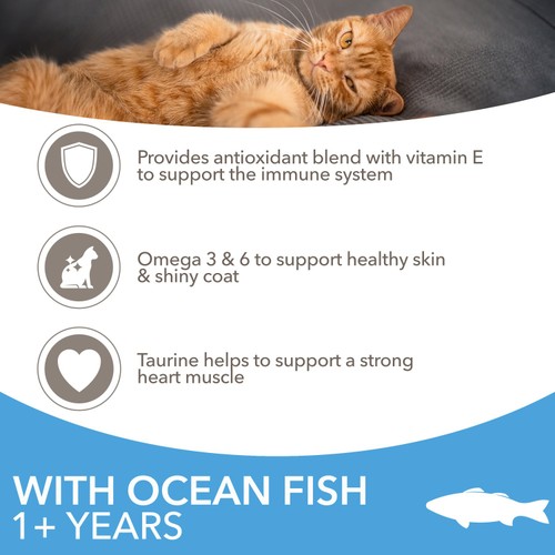 IAMS Adult Dry Cat Food Ocean Fish