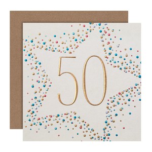 50th Birthday Card