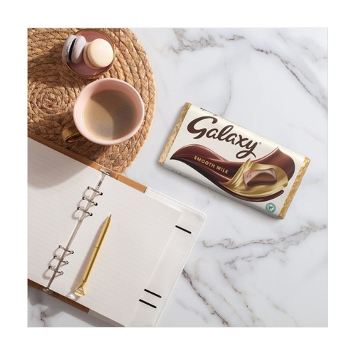 Galaxy Smooth Milk Chocolate Block Bar Vegetarian