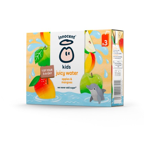 Innocent Kids Juicy Water Apples & Mangoes