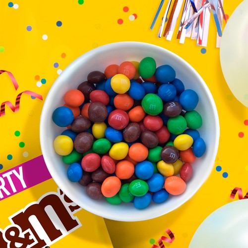M&M's Crunchy Peanut & Milk Chocolate Party Mix Bulk Snack Bag
