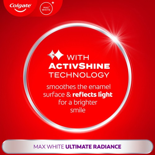 Colgate Max White Ultimate Radiance At Home Teeth Whitening Toothpaste