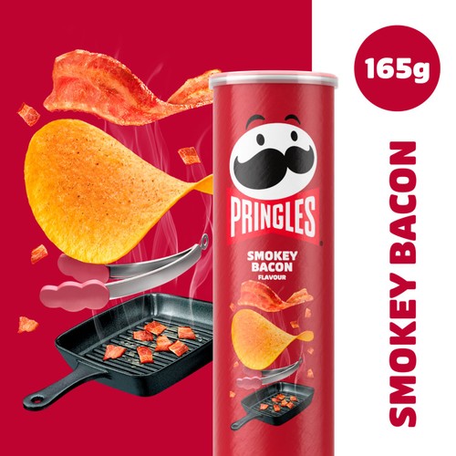 Pringles Smokey Bacon Sharing Crisps