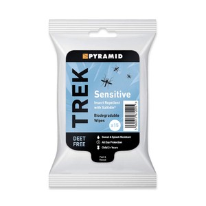 Pyramid Trek Sensitive Biodegradable Insect Repellent Wipes