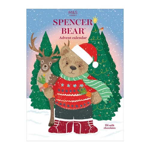 M&S Spencer Bear Chocolate Advent Calendar