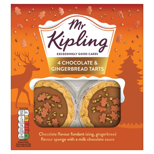 Mr Kipling Christmas Gingerbread Tarts