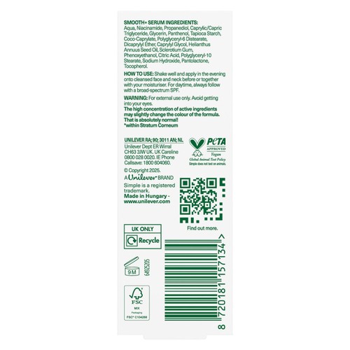 Simple Niacinamide Serum +