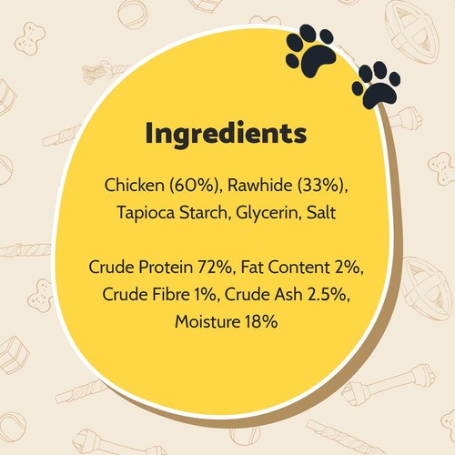 Good Boy Chewy Chicken Twisters Dog Treats
