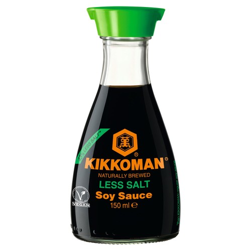 Kikkoman Less Salt Soy Sauce 43% Reduced Salt