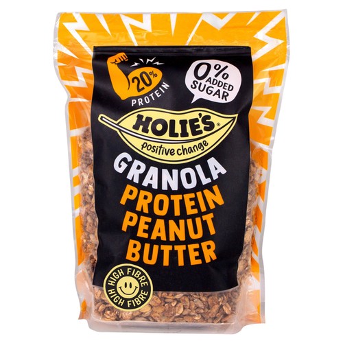 Holie's High Protein Low Sugar High Fibre Granola Peanut Butter