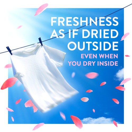 Lenor Outdoorable Fabric Conditioner Pink Blossom