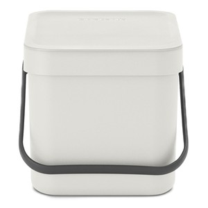 Brabantia Sort & Go Waste Bin, 6L - Grey