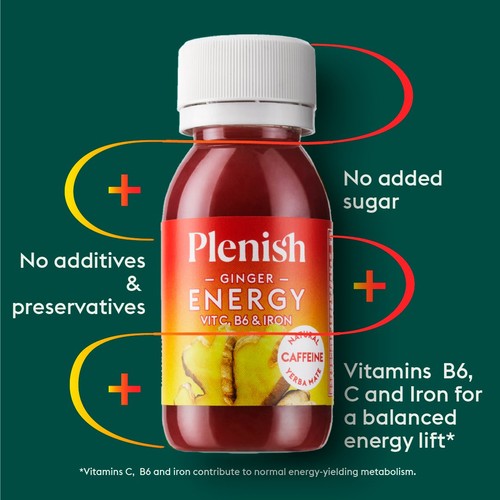 Plenish Ginger Energy Shot
