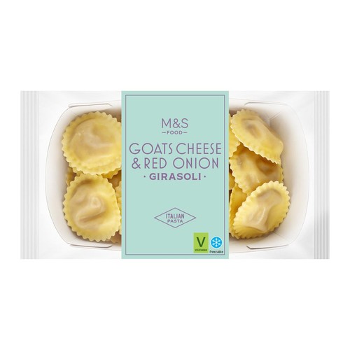 M&S Goat's Cheese & Red Onion Girasoli