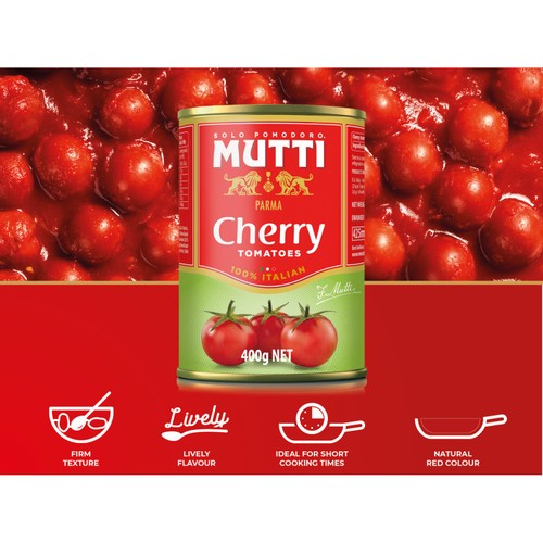 Mutti Italian Cherry Tomatoes - Sweet & Intense
