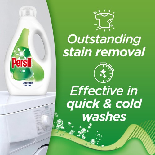 Persil Bio Laundry Detergent Washing Liquid 35 Washes