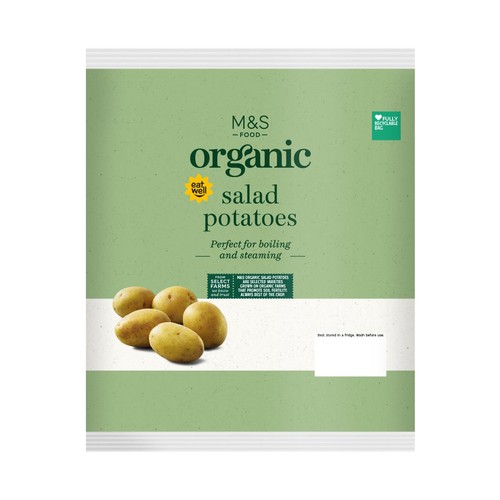M&S Organic Salad Potatoes