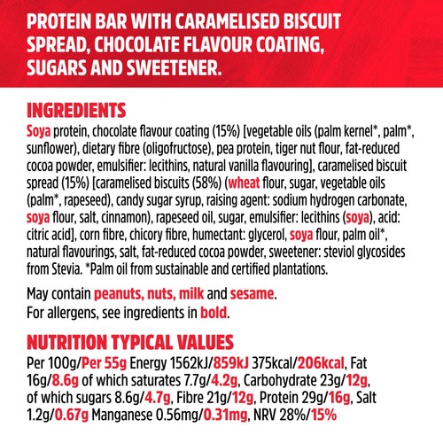 TREK High Protein Biscoff Protein Bars Multipack