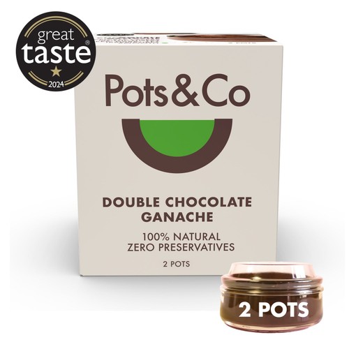 Pots & Co Double Chocolate Ganache Twin Pack