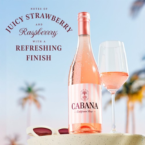 Cabana Rose wine
