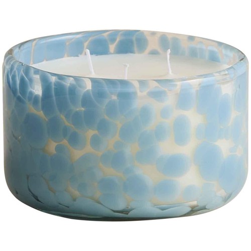 M&S Seasalt & Cedar Confetti 3 Wick Candle, Blue