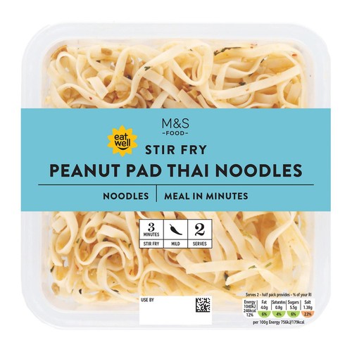 M&S Peanut Pad Thai Rice Noodles