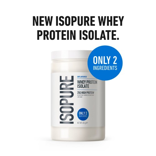 Isopure Unflavoured Whey Protein Isolate Powder
