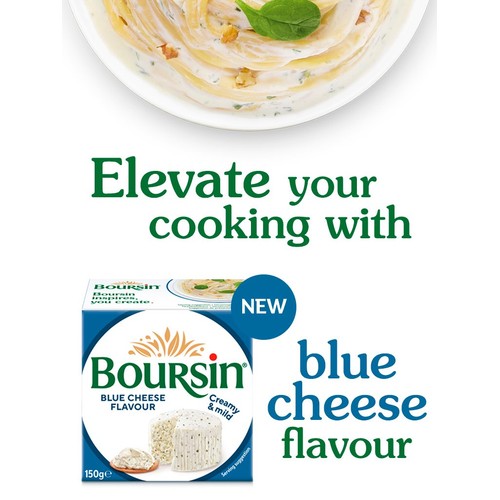 Boursin Blue Flavour Soft French Cream Cheese