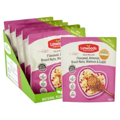 Linwoods Milled CO-Q10 Flaxseed, Almonds, Brazil & Walnuts 