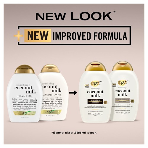 OGX Nourishing+ Coconut Milk pH Balanced Conditioner