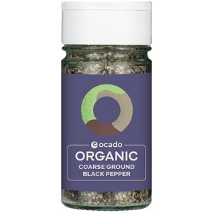 Ocado Organic Coarse Black Pepper