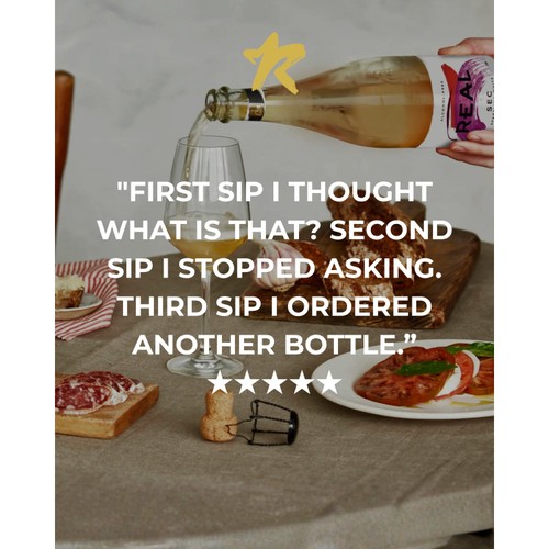 REAL Sec Slow Fermented Sparkling Tea