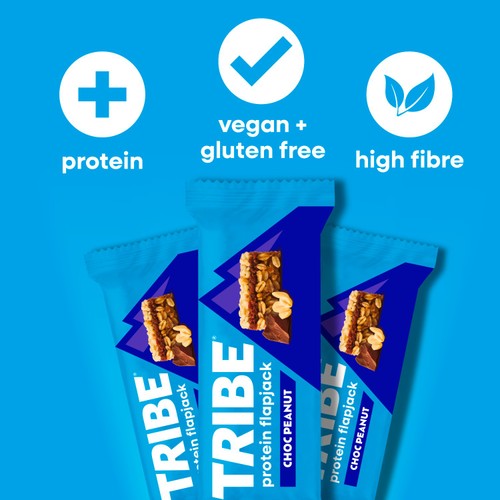 TRIBE Protein Flapjack - Choc Peanut