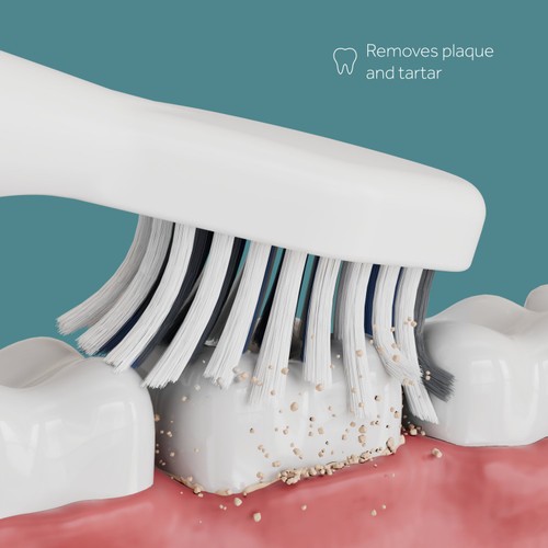 Waken Sonic Toothbrush Heads Refills White