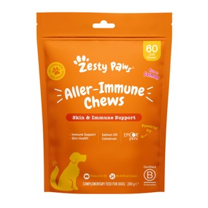 Zesty Paws Allergy & Immunity Chews Rich in Salmon Dog Treats
