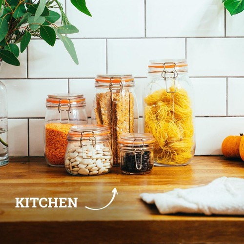 Tala 750 ml Air Tight Lever Arm Storage Jar 
