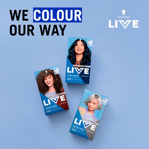 LIVE Intense Colour 090 Cosmic Blue