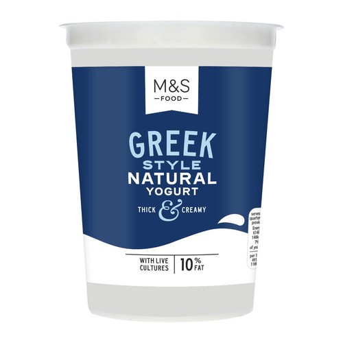 M&S Greek Style Live Yogurt