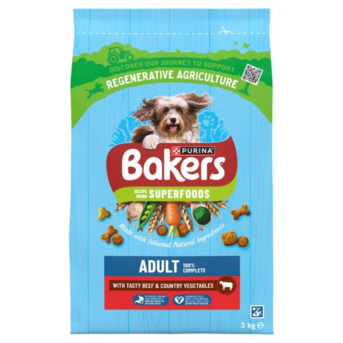 Bakers Beef with Vegetables Dry Dog Food