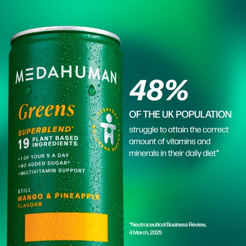 Medahuman Greens Superblend Mango & Pineapple