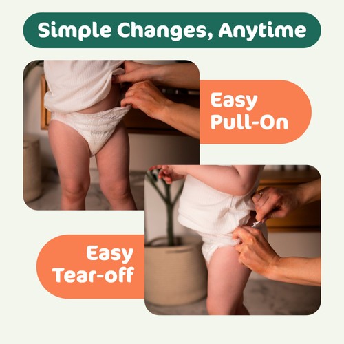 Naty FreeMovers Nappy Pull on Pants Size 5 (12-18kg)