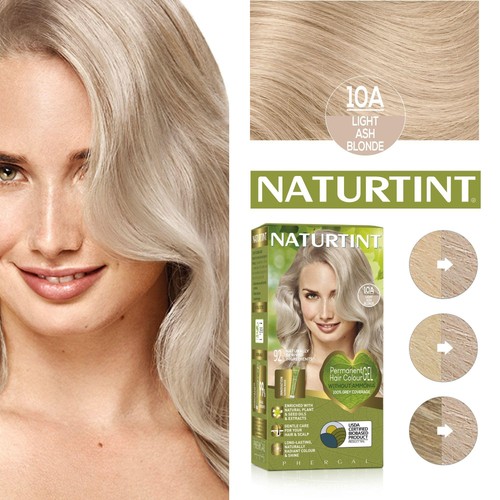 Naturtint Permanent Hair Colour Gel 10A Light Ash Blonde